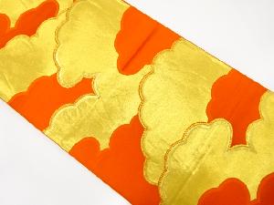 アンティーク　雲模様織り出し袋帯（材料）